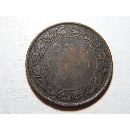 Kanada 1 Cent 1901 VF č35053