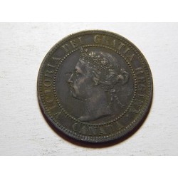Kanada 1 Cent 1899 VF č35056