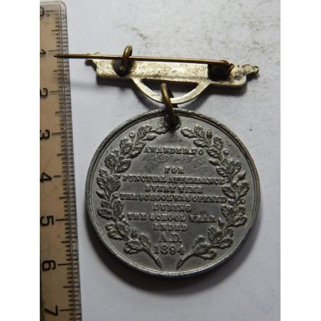Anglie pamětní medaile za školní docházku z Londýna 1894 XF-UNC čŠU013
