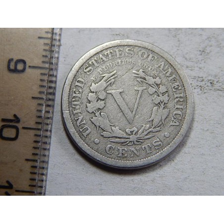 USA 5 Cents 1897 VF č56781 