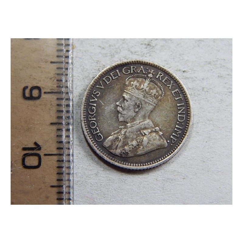 Canada 10 Cents 1917 Ag XF-UNC čLU57154