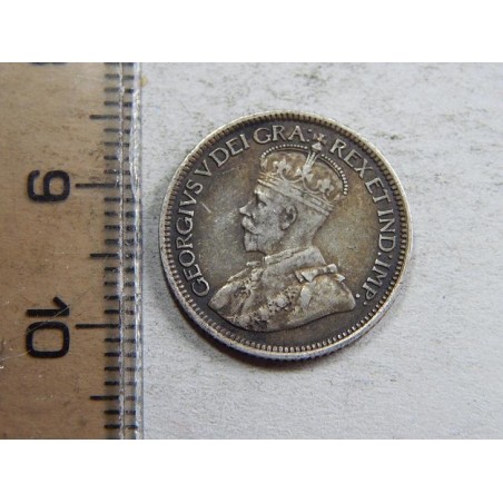 Canada 10 Cents 1917 Ag XF-UNC čLU57154