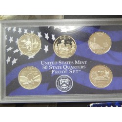 USA sada mincí 2003 S PROOF ve folderu čŠU05 