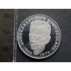 Německo BRD 2 Mark 1980 D PROOF č11107 
