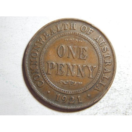 Austrálie 1 Penny 1921 XF č38122