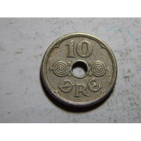 Dánsko 10 Ore 1925 HCN, GJ XF č34187
