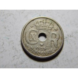 Dánsko 10 Ore 1925 HCN, GJ XF č34187
