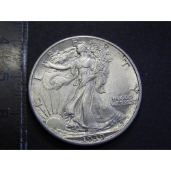 USA ½ Dollar 1939 Ag UNC-BU č21658 