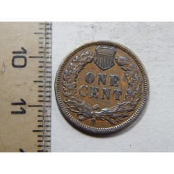 USA 1 Cent 1895 Indián XF č56814 