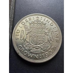 Anglie 1 Crown 1937 UNC č36013