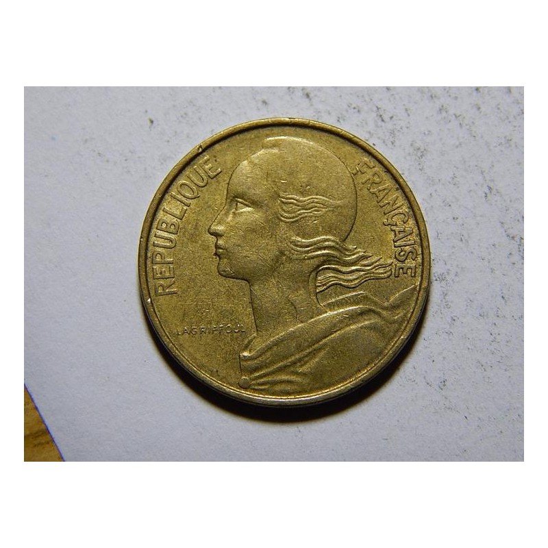 Francie 10 Centimes 1968 XF č11379 Francie 10 Centimes 1968 XF č11379