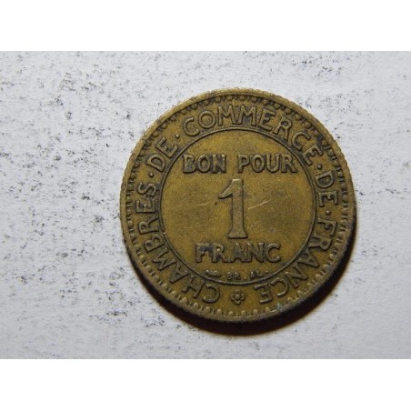 Francie 1 Franc 1921 XF č11306