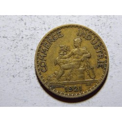 Francie 1 Franc 1921 XF č11306