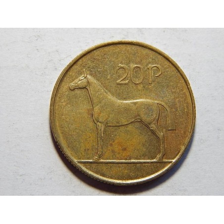 Irsko 20 Pence 1996 XF-UNC č22343