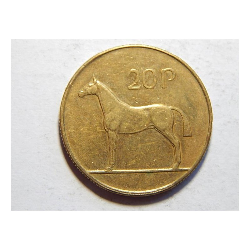 Irsko 20 Pence 1995 XF-UNC č22350 Irsko 20 Pence 1995 XF-UNC č22350