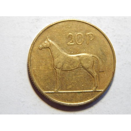 Irsko 20 Pence 1995 XF-UNC č22350