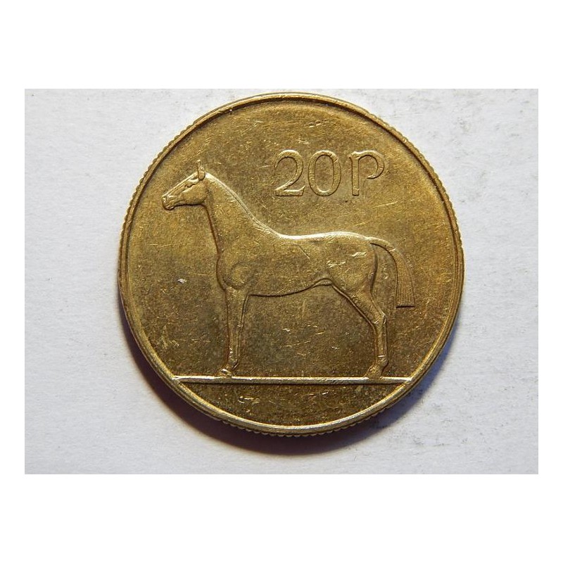 Irsko 20 Pence 1995 XF-UNC č22342 Irsko 20 Pence 1995 XF-UNC č22342